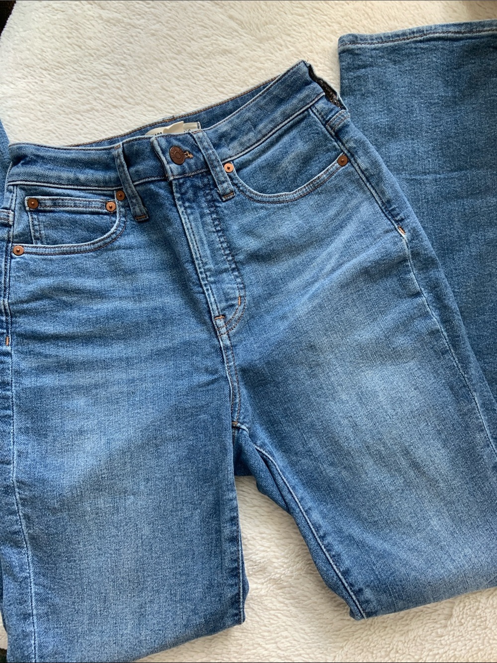 Madewell Classic High-Rise Women's Blue Jeans